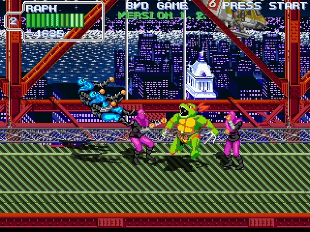 TMNT Red Sky Project [OpenBOR] New version GAMEPLAY.mp4_snapshot_08.59.398.jpg