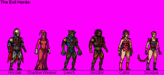 Characters Reference (Evil Horde)(Scaled x 2).gif